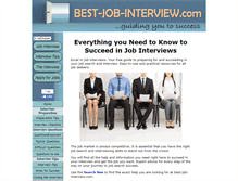 Tablet Screenshot of best-job-interview.com